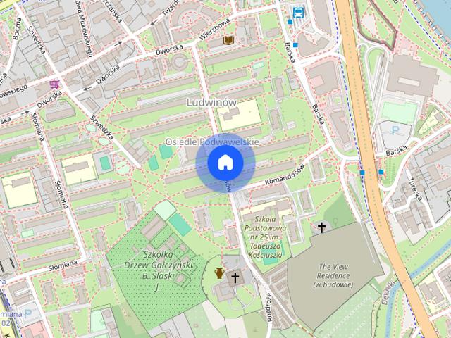 Kawalerka w centrum, przy bulwarach Wiślanych, świeżo urządzona!