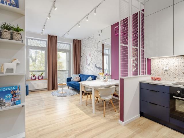 Kawalerka w Centrum przy Starym Browarze w apartamentowcu z ochroną