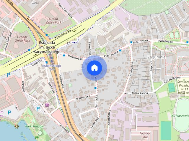 Kawalerka w przyziemiu 20m2 ul. Sarmacka