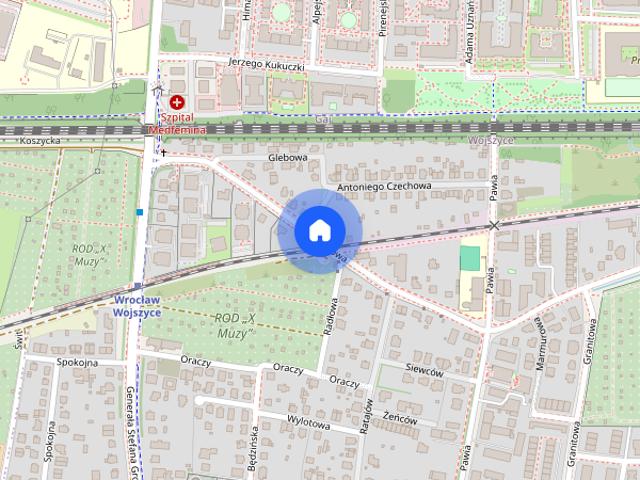 Kawalerka wysoki standard + parking Gaj / Krzyki