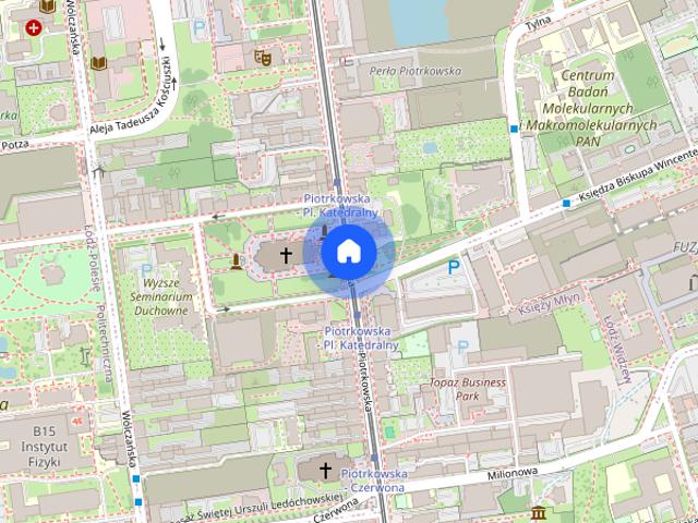 Kawalerka z widokiem na deptak przy Piotrkowskiej