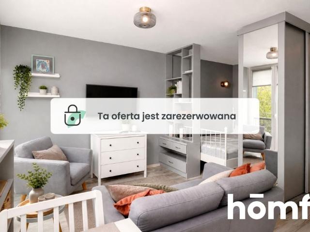 Kawalerka z wydzieloną sypialnią w centrum Wrocław, Krzyki