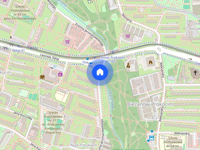 kawalerka z aneksem kuchennym| blisko tramwaj
