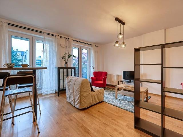 kawalerka z balkonem Kuźnicy Kołłątajowskiej 34.34 m²