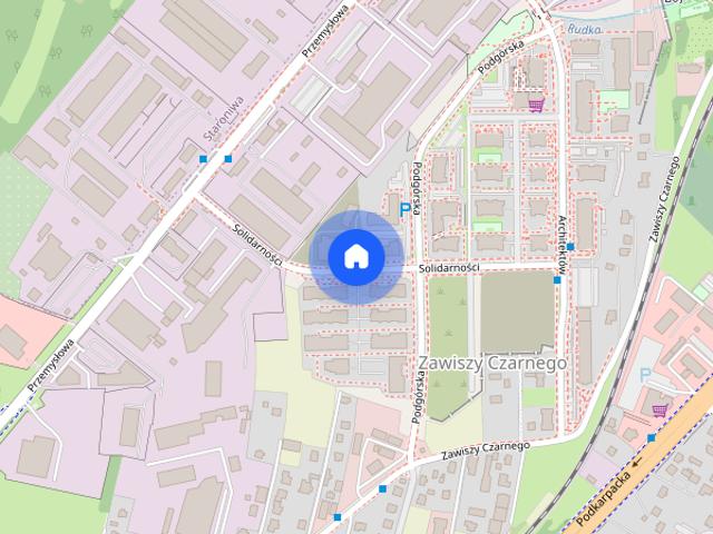 Kawalerka z miejscem postojowym, nowy blok