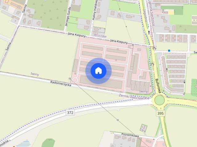 Kawalerka z ogródkiem do wynajecia Wrocław Jagodno Konduktorska
