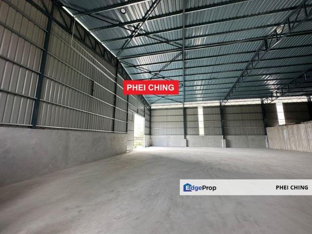 Kawasan Machang Bubok, Bukit Mertajam Single Storey Warehouse For Rent RM10,000