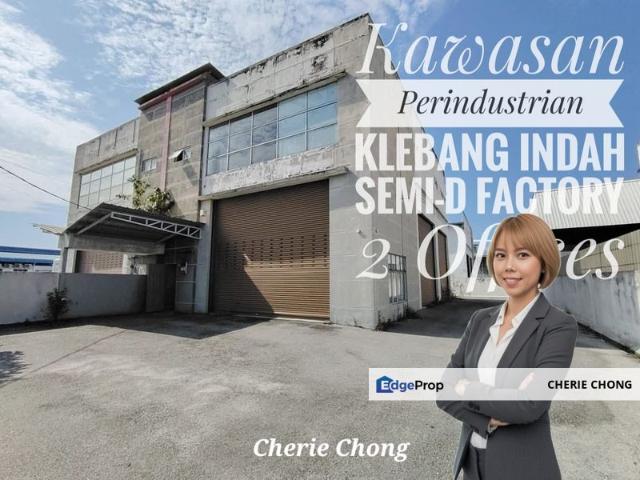 Kawasan Perindustrian Klebang Indah Semi D Factory With 2 Offices Popular Area
