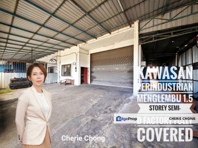 Kawasan Perindustrian Menglembu Strategic Fully Covered 1.5 Storey Semi D Factory