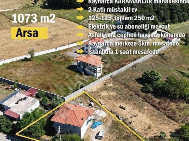 Kaynarca Karamanlar Mahallesinde Satılık Müstakil Ev Ve Arsası !
