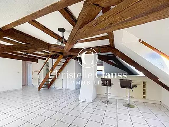 Kaysersberg Vignoble 68240 Achat / Vente appartement 2 pièces t2 au dernier étage cave