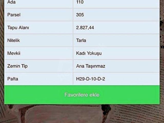KAZAN GÜVENÇ KÖYÜNDE SATILIK TARLA