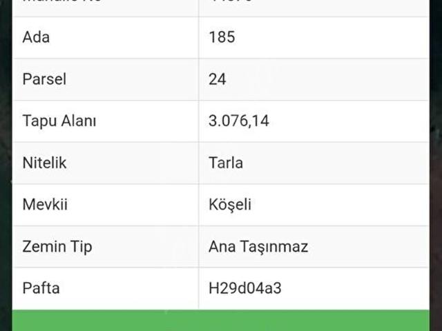 KAZAN ÖRENCİK'TE 3.076m2 ACİL SATILIK TEK TAPU ARSA