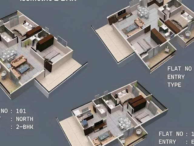 KBR Prime 2 Bedroom 1013 Sq. Ft. Apartment in Hoskote Bangalore Listing ID: #10335