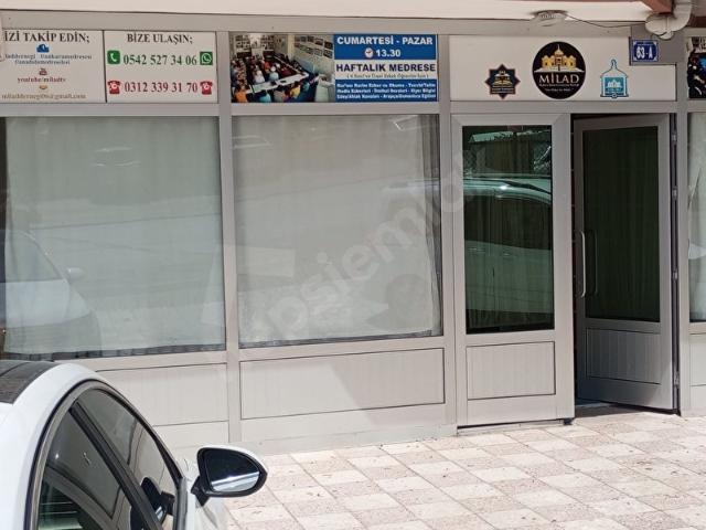 KEÇİÖREN YEŞİLTEPEDE 210 M2 İŞ YERİ