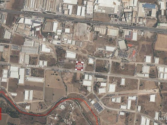 Kemalpaşa Organize Sanayi Bölgesinde Satılık 4160 m2 Arsa