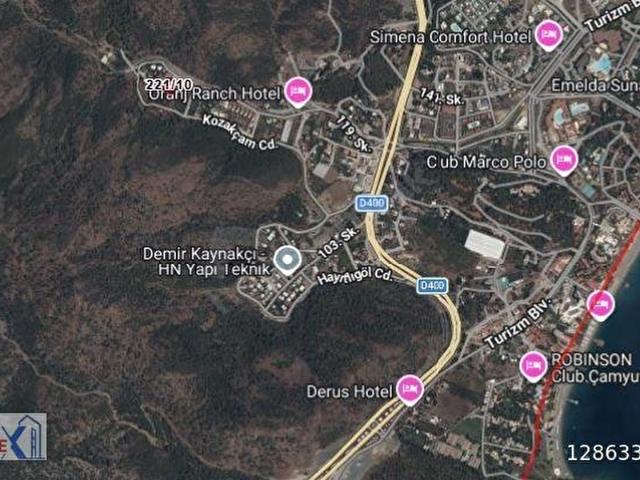 KEMER ÇAMYUVADA PRESTİJLİ VİLLA PARSELİ