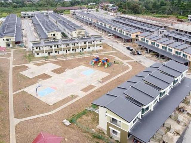 Keningau Taman Bayu Senja Fasa 2 Rumah Teres Baru dijual for sale