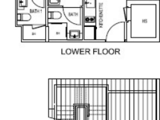 Kensington Square Apartment For Sale, $1,370,000, 2 Bed 3 Bath 915 sqft $1,497.00 psf