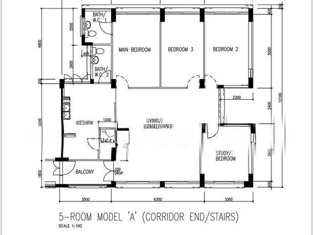 Keat Hong Laurel Choa Chu Kang, HDB 5 Rooms
