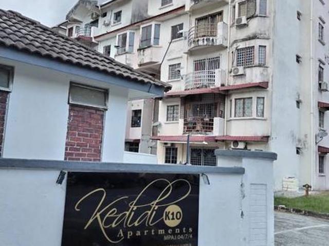 Kedidi Apartment Ampang Selangor 0 Deposit Good Condition Full Loan