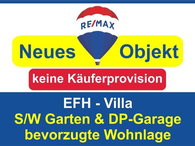Keine Käuferprovision! Beste Lage! Villa m. Eckgrundstück! Kaufen Sie ab € 2.290, mtl.