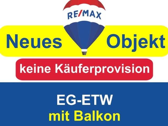 Keine Käuferprovision! Kaufen Sie ab € 299, mtl.* / EG ETW mit Balkon !