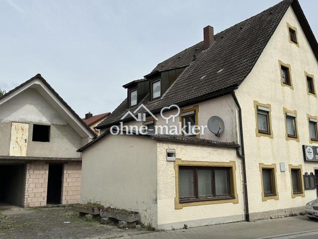 Keine Maklergebühren, Großes Wohnhaus mit Gastwirtschaft, Schlachthaus, Nebengebäude