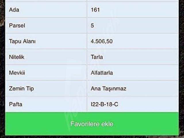 KELES DÜVENLİ TEK TAPU 4.5 DÖNÜM
