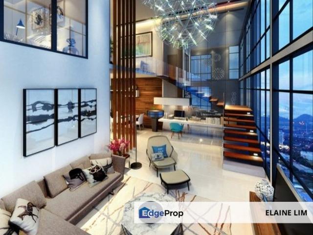 Kepong @ Amanja Triplex Semi D Suite Condo For Special Offers Brand New Unit, Partially Furnished, Low density