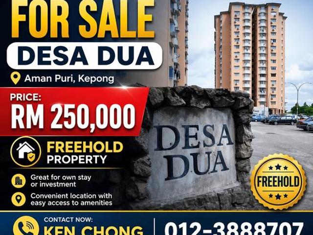 Kepong Desa Dua 2 aman puri