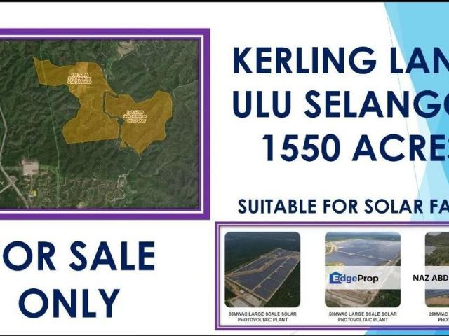 3 Parcels of Agriculture Land Kerling, Hulu Selangor For Sale