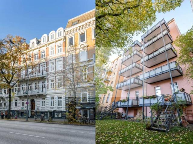 Kernsanierter Mehrfamilienhaus in Hamburgs hippen Viertel + Abgeschlossenheitsbescheinigung | Faktor 24,5