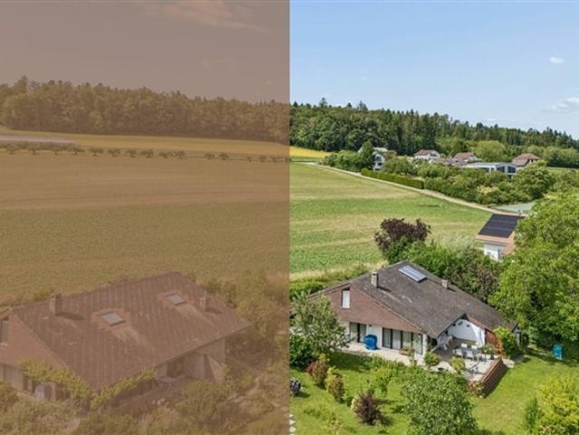 Kernsaniertes 6.5 Zimmer Einfamilienhaus mit idyllischem Gartenparadies