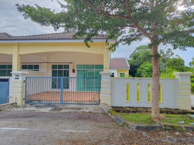 Kesang Brand New Single Storey Terrace House End Lot Bare Unit