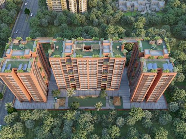 Keshvam Skycity,Koba 3 BHK Apartment For Sale Gandhinagar