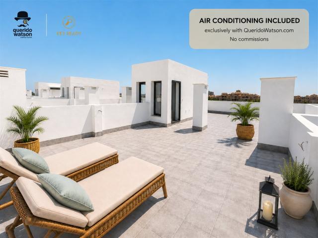 Key Ready– Ático premium listo para disfrutar en Mar de Cris. 198m² Mar de Cristal
