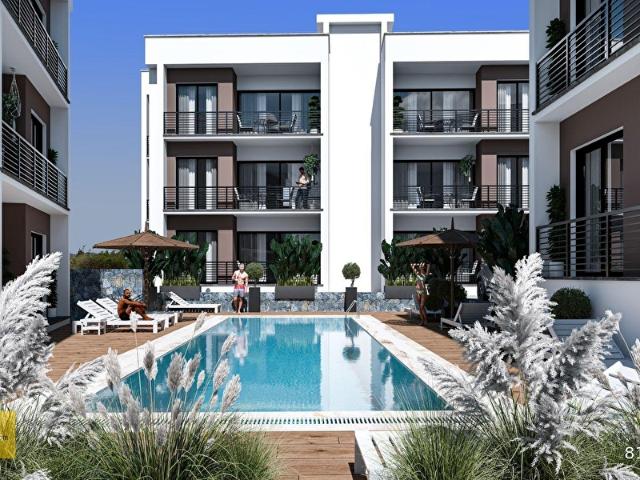 KKTC GİRNE ALSANCAK,TA UYGUN ÖDEME ŞARTLARI İLE SATILIK 2+1 DAİRELER
