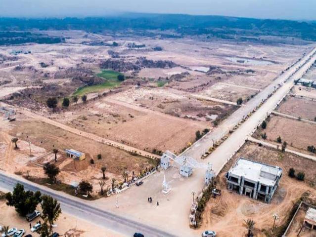 Khanial Homes Commercial plot 3 Marla Main boulevard old booking 13.50 Islamabad Capital Smart City ID 61948