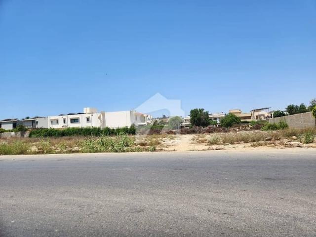 KHE SHAJJAR 500 Yards West Open Plot For Sale In DHA Phase VIII ZONE E Mosque Lovers