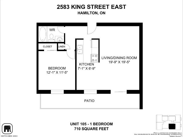King Manor Apartments 1 Bedroom Apartment for Rent at 2583 King St E, Hamilton, ON L8K 1Y4 Glendale
