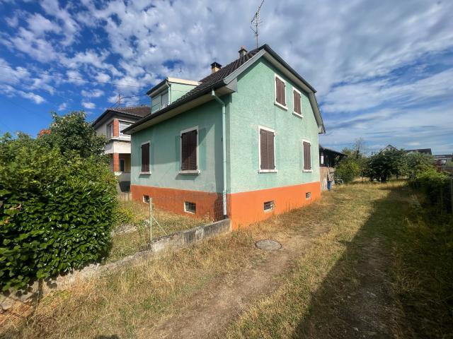 Kingersheim, maison individuelle avec terrain constructible