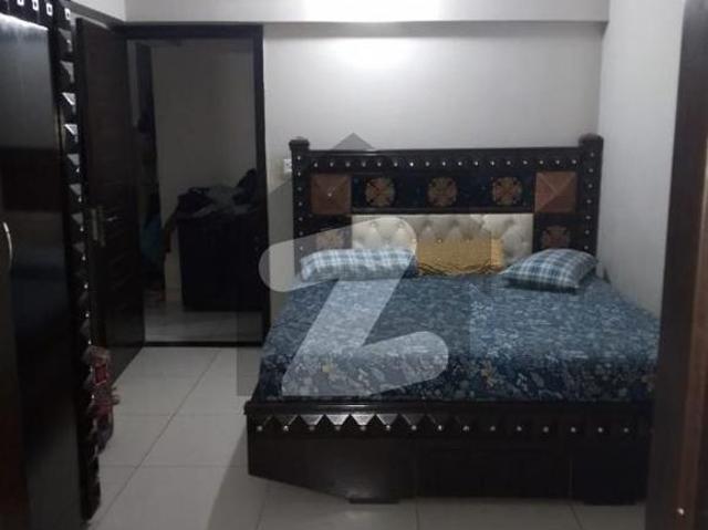Kings Palm 2 Bed Drawing Dining Apartment For Rent Block 3a Gulistan e Jauhar Block 3 A