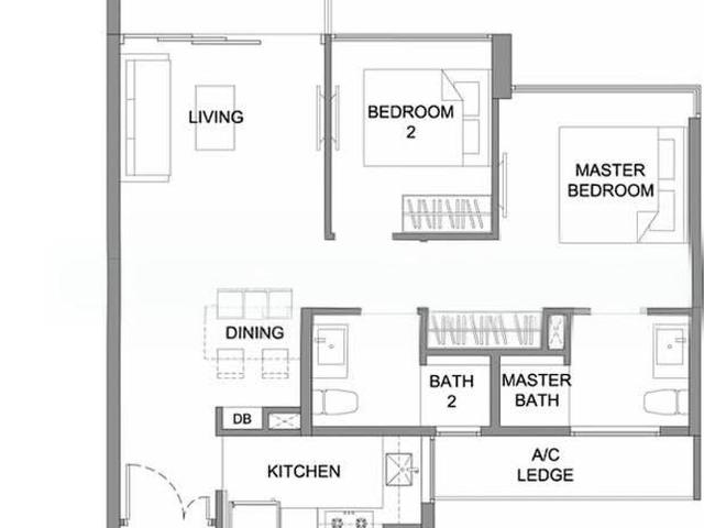 Kingsford. Hillview Peak D23, Condominium