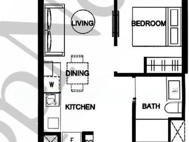 Kingsford Waterbay D19, Apartment