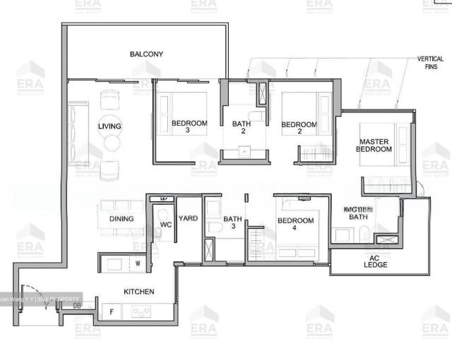 Kingsford Waterbay D19, Apartment