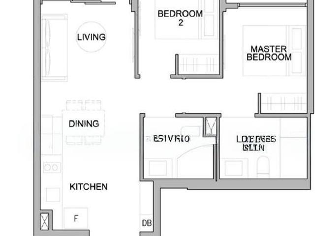 Kingsford Waterbay D19, Apartment
