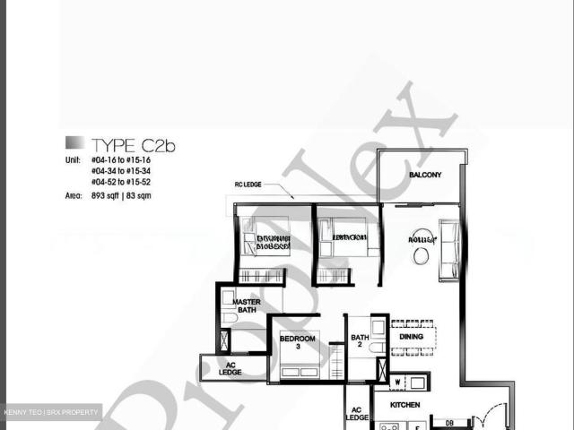 Kingsford Waterbay D19, Apartment