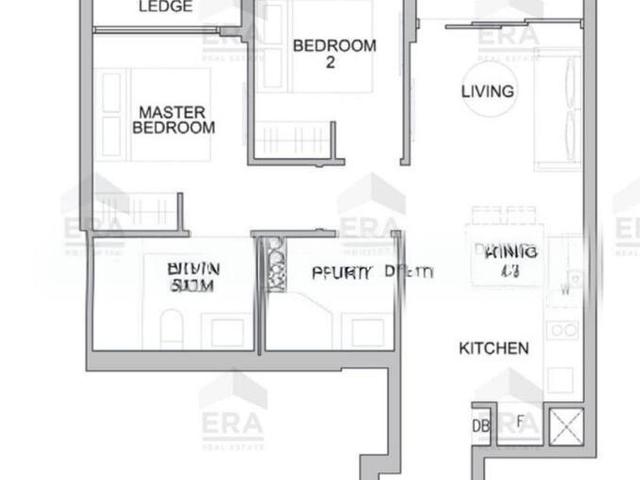 Kingsford Waterbay D19, Apartment