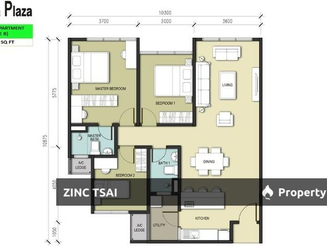 Kiara Plaza {Save RM 127,000}